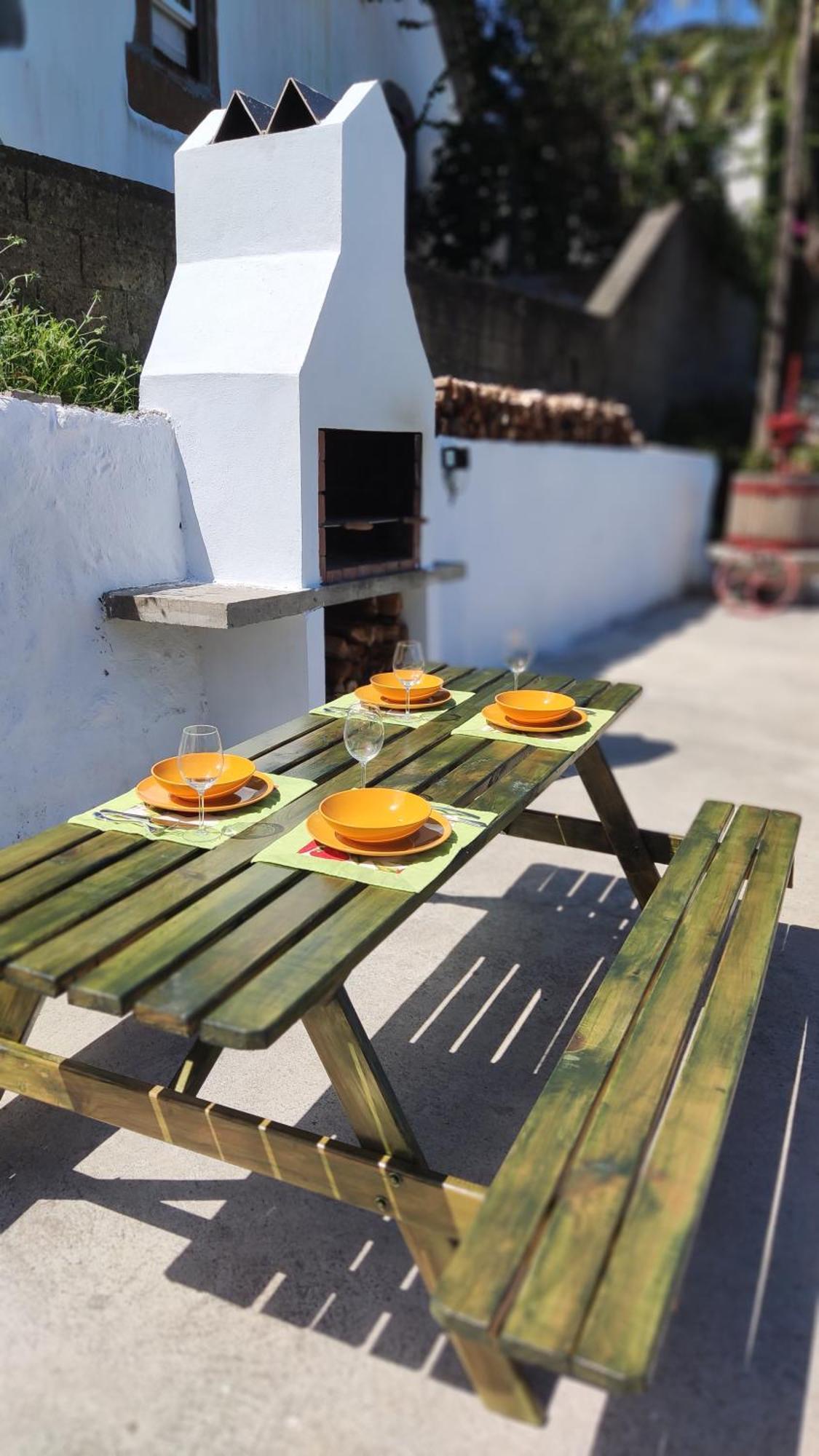 Casa Dos Meus Avos Al Villa Biscoitos  ภายนอก รูปภาพ