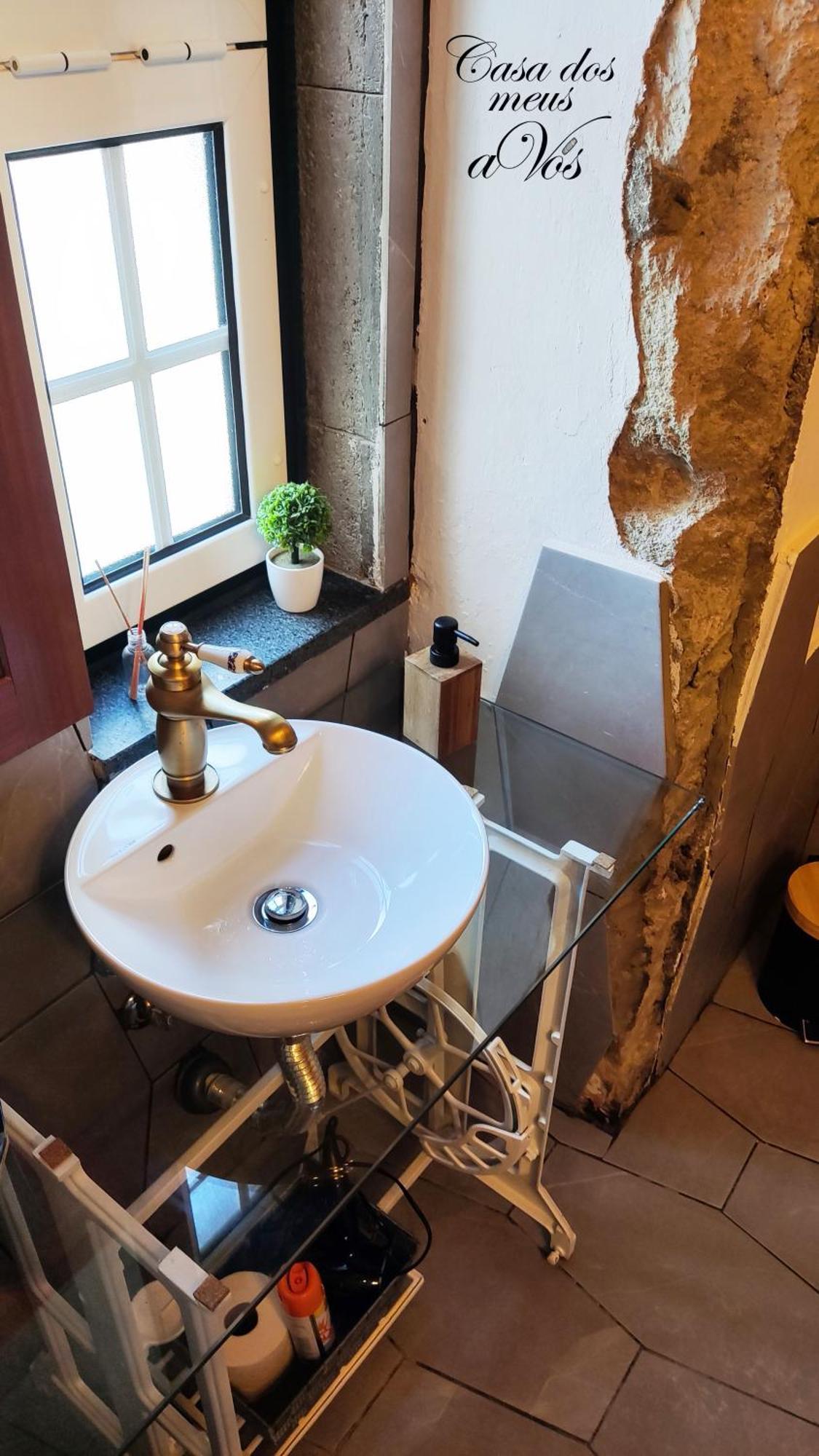 Casa Dos Meus Avos Al Villa Biscoitos  ภายนอก รูปภาพ