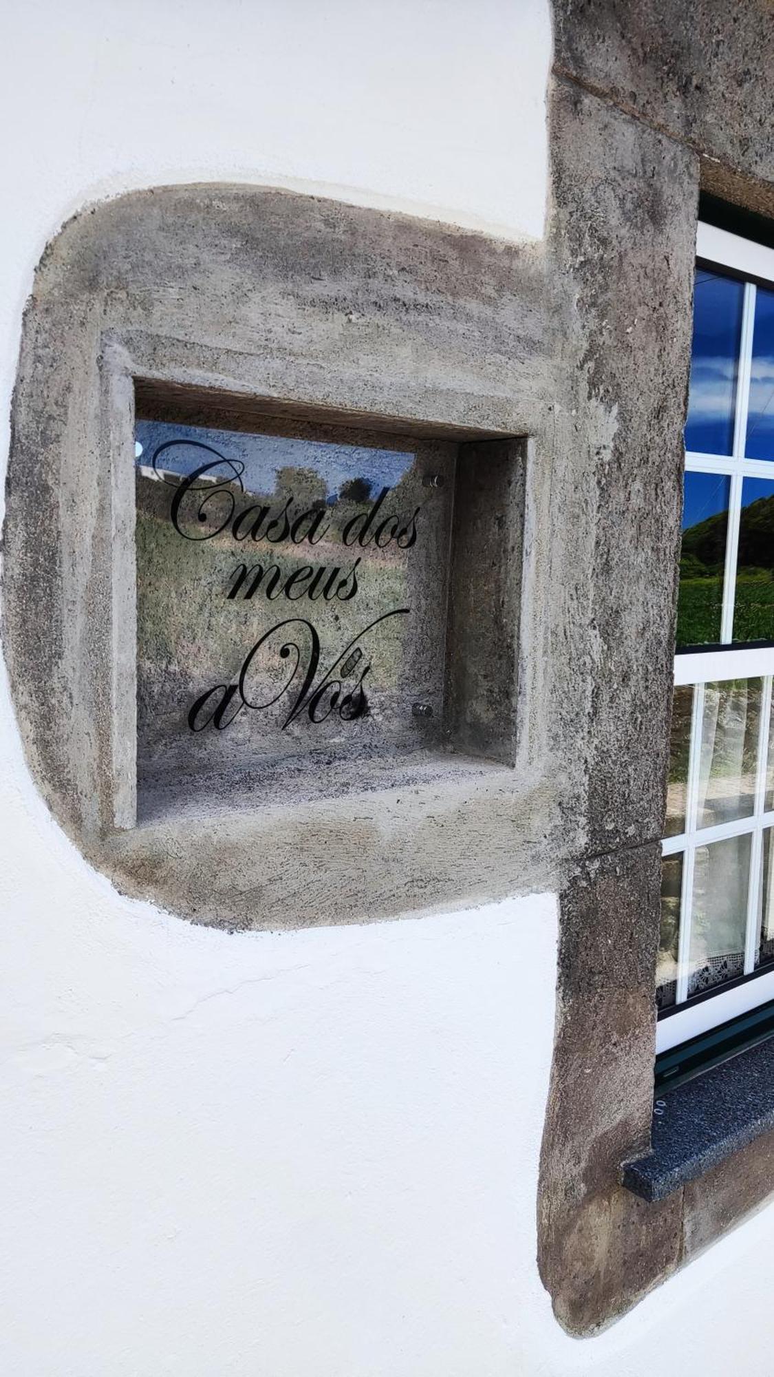 Casa Dos Meus Avos Al Villa Biscoitos  ภายนอก รูปภาพ